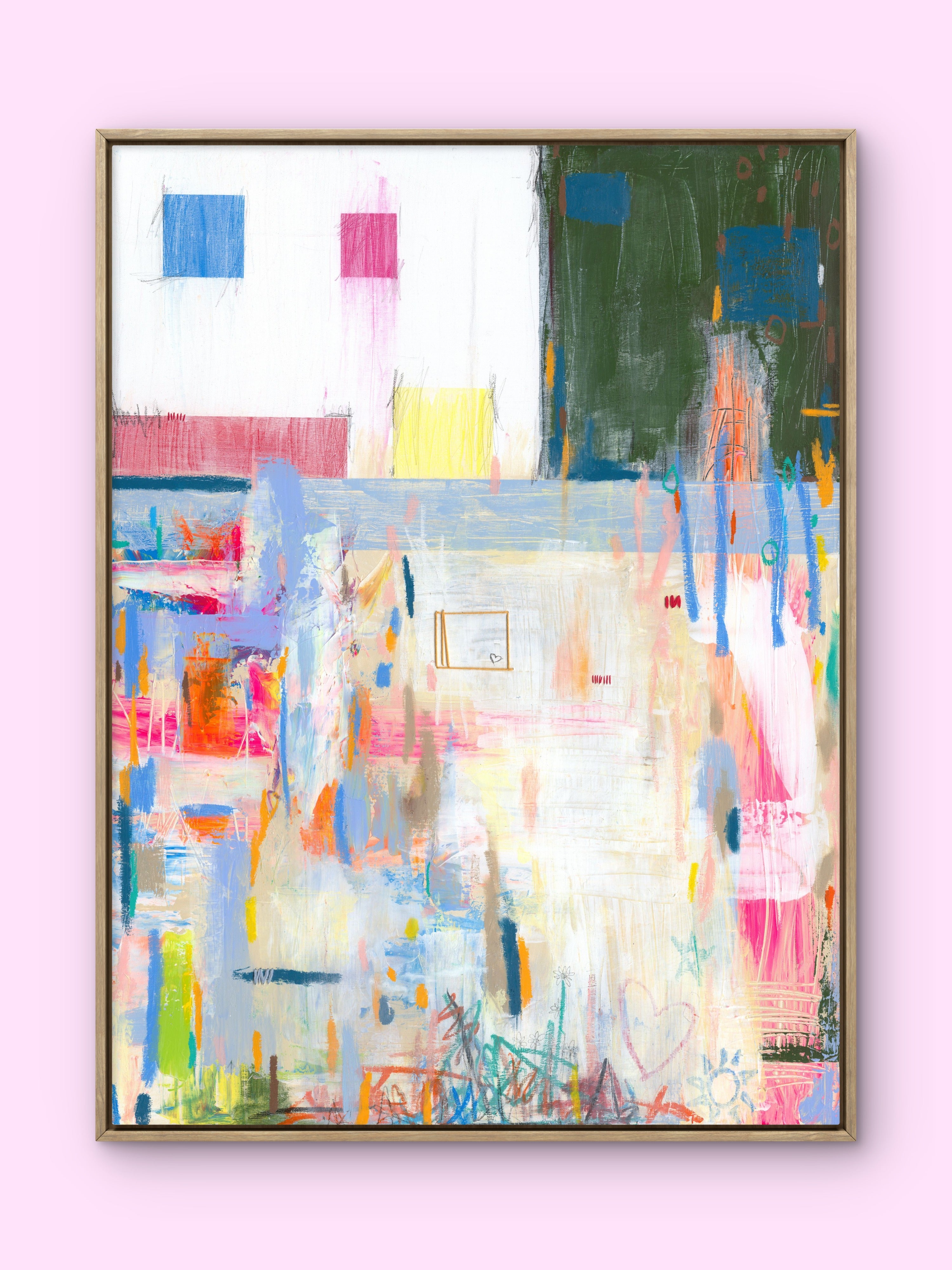 "City Love" 760H x 1020H